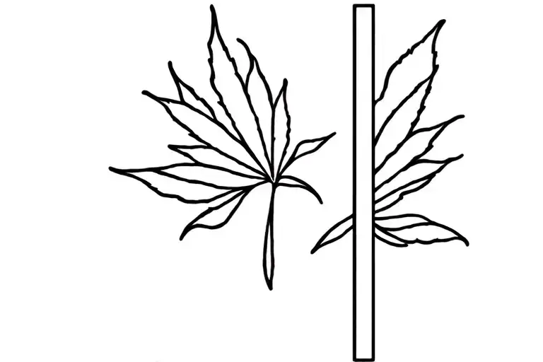 Christian style to cover up a weed flag tattoo design idea