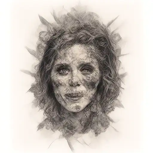 fuck bitches get money tattoo design idea