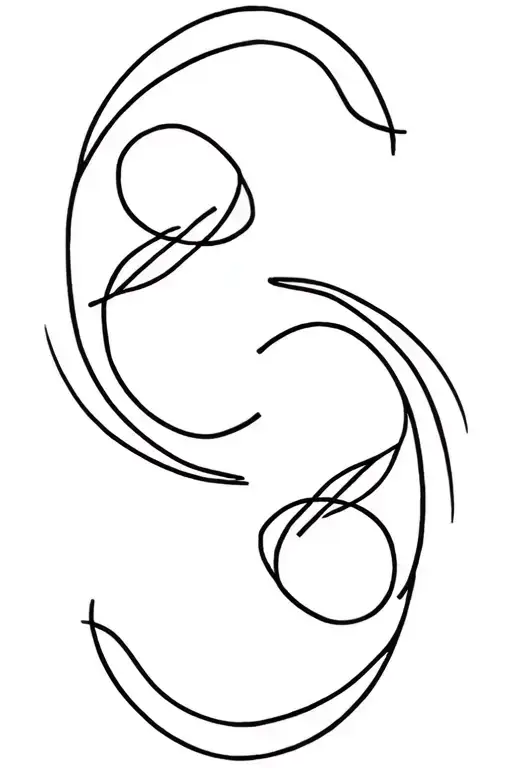 Gemini Twins tattoo design idea