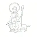 change sheppears head for a mariachi sombrero tattoo design idea