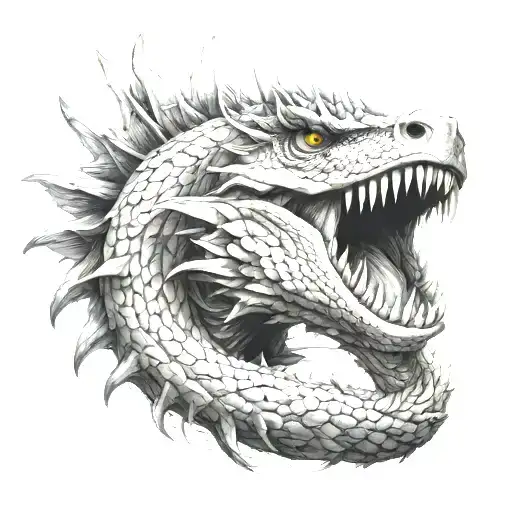 jormungand tattoo design idea