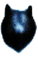 growling wolf face and realistic rocky mountains inside tattoo design idea