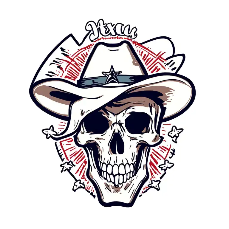 Texas tattoo design idea