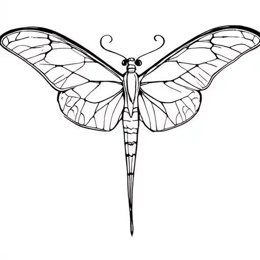 luna moth tattoo cyber sigilism tattoo design idea