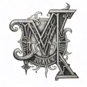 2003 Roman Numerals tattoo design idea