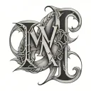 2003 Roman Numerals tattoo design idea