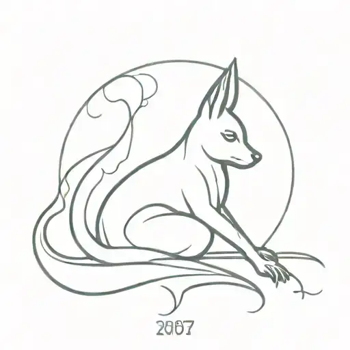 cover up for 2001 birth year tattoo design idea