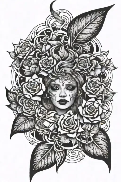 hopeless, lost, awaken arise tattoo design idea
