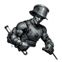 Machinist tattoo design idea