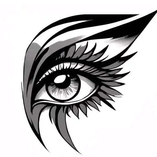 Eye Of Ra tattoo design idea