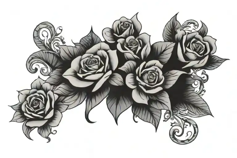 throat Tattoo design combining elements tattoo design idea