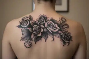 throat Tattoo design combining elements tattoo design idea