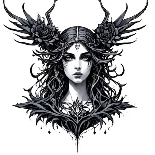 Hecate tattoo design idea