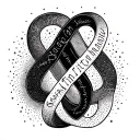 Single infinity symbol intertwined with the names Kylian, Xaviera, Titouan, and Charly tattoo design idea