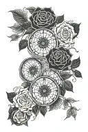 One day at a time tattoo design idea