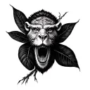 Rainforest tattoo design idea