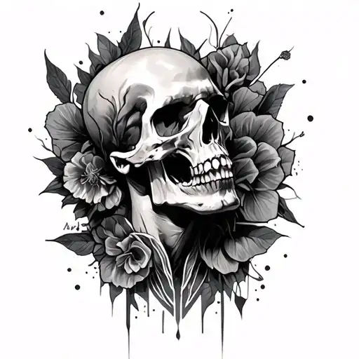 Trauma tattoo design idea