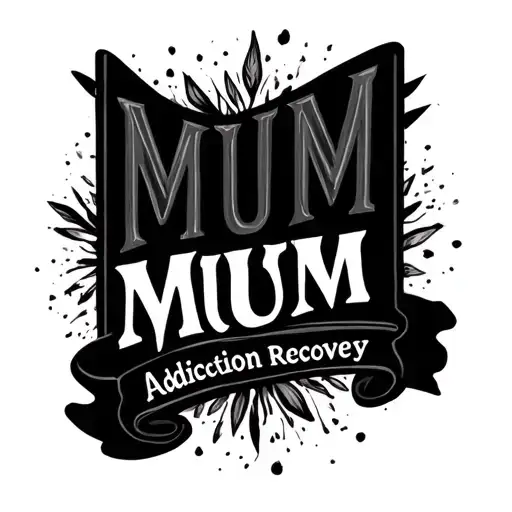 "MUM" Addiction recovery tattoo design idea