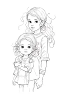 children tattoo design idea