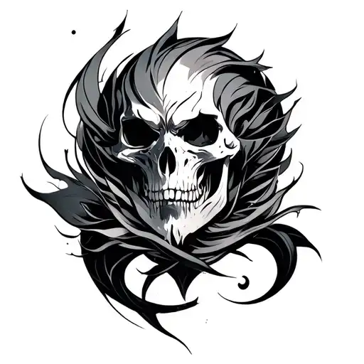 igris solo leveling tattoo design idea