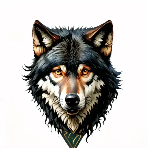 Harry potter and the prisoner of askaban, focused in Sirius Black, wolf tattoo design idea