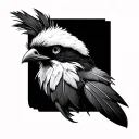 feather hawkeye 2-6-2 tattoo design idea