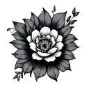 3 Inch tattoo design idea