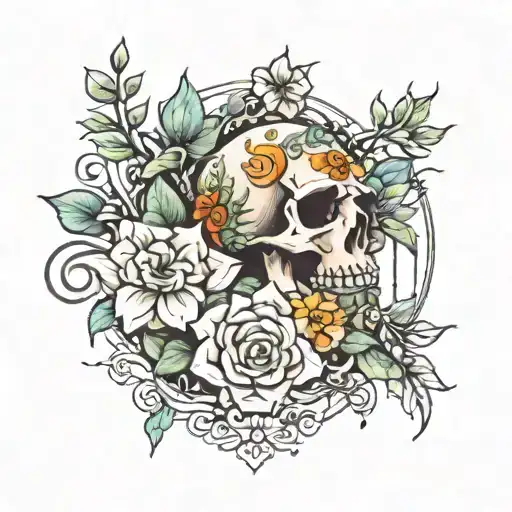 rape and self harm survivor tattoo design idea