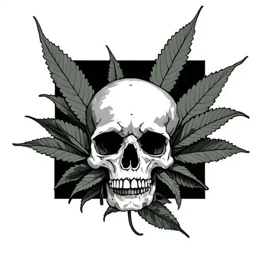 420 tattoo design idea