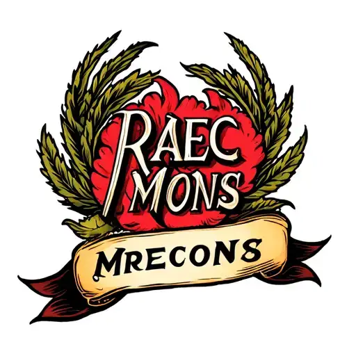 RAEC Mons logo tattoo design idea
