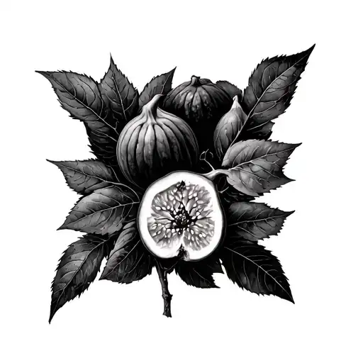 Fig Tree tattoo design idea