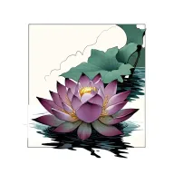 Lotus tattoo design idea