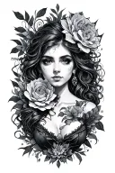 Tyche tattoo design idea