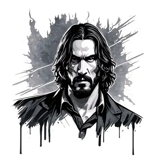 John Wick tattoo design idea