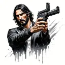 John Wick tattoo design idea