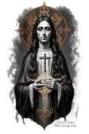 gothic catholic tattoo tattoo design idea