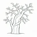 baobab tattoo design idea