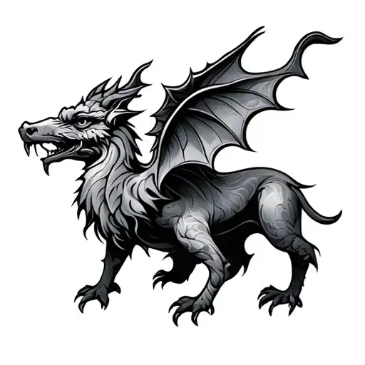 Welsh tattoo design idea