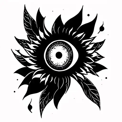 Rinnegan eyes on back tattoo tattoo design idea