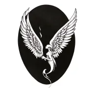 wings tattoo design idea