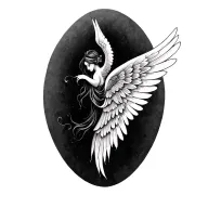 wings tattoo design idea
