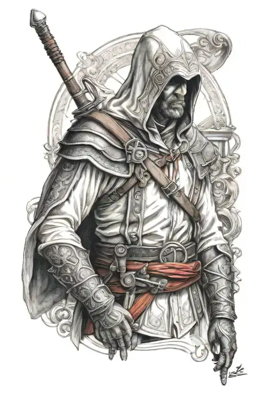 ezio auditor from Florence tattoo design idea