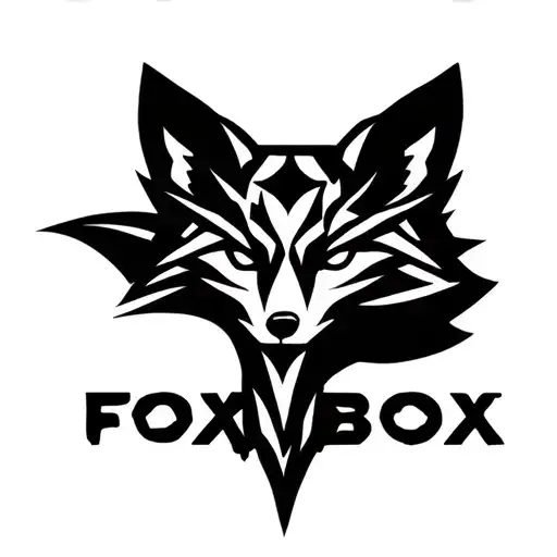 "Fox Box" "Fox Box" Product logo for a mobile satelite battery pack for the military. tattoo design idea