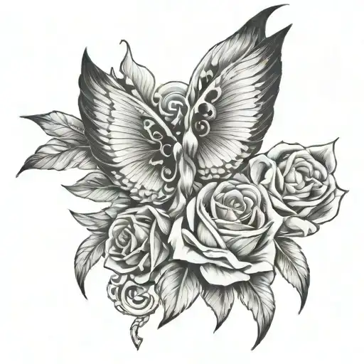 agape and eros tattoo design idea