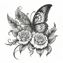 agape and eros tattoo design idea