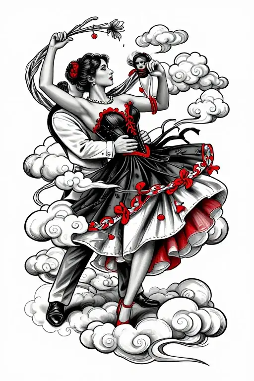 dress tattoo designs Something a little more elegant this evening. : r/TattooDesigns