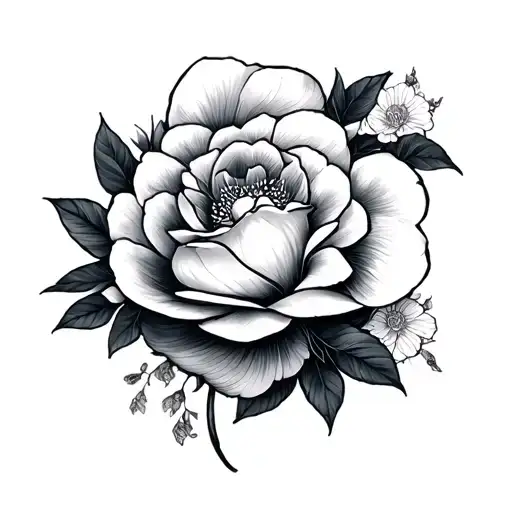 Korean tattoo design idea