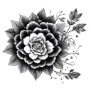 Korean tattoo design idea