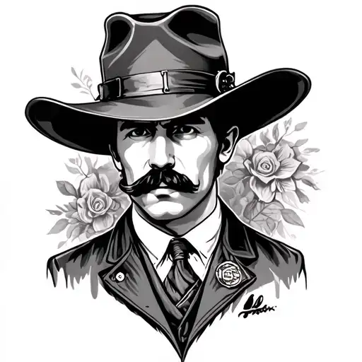 Doc Holliday tattoo design idea