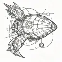 treasure planet tattoo design idea